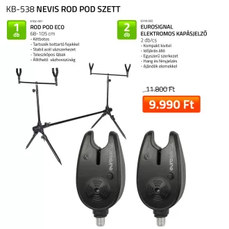 Nevis Eco szett 2 botos rod pod