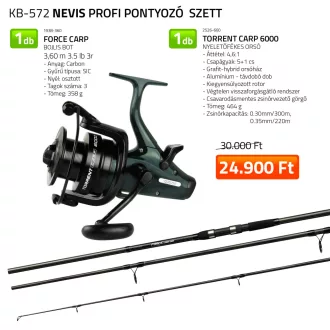 Nevis Profi Force Carp Torrent pontyozó szett 360 cm
