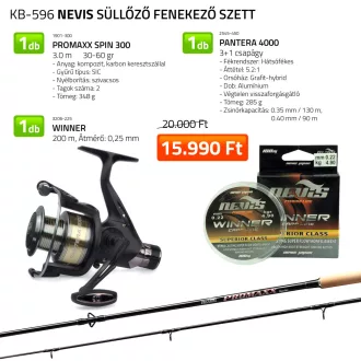Nevis Promaxx süllőző fenekező szett 300 cm