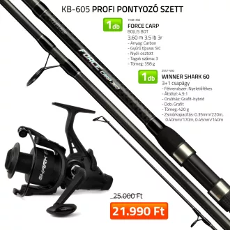 Nevis Profi Force Carp Shark pontyozó szett 360 cm