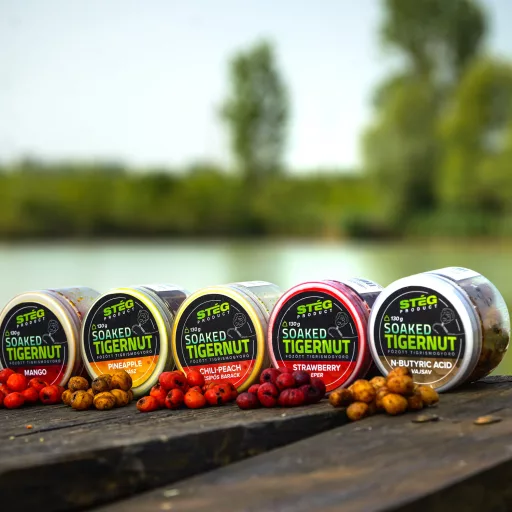Stég Soaked Tigernut Chili- Peach horogra való tigrismogyoró 130 g