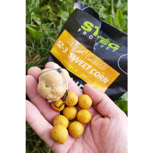 Stég High Carb Sz-3 Sweet Corn 20 mm 800 g etetőbojli