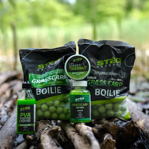 Stég High Carb Amur-grasscarp 20 mm 800 g etetőbojli