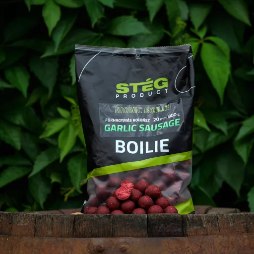 Stég Bionic Garlic Sausage 20 mm 800 g etetőbojli