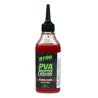 Stég PVA Booster Liquid Pure Liver 150 ml aromagél