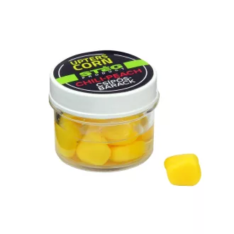   Stég Upters Corn Chili-peach 10 mm imitációs horogcsali 10 db