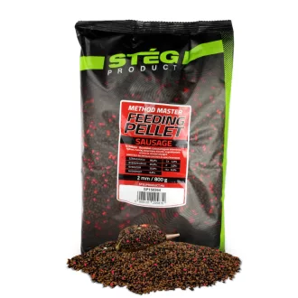 Stég Feeding Pellet Sausage 2 mm 800 g etetőpellet