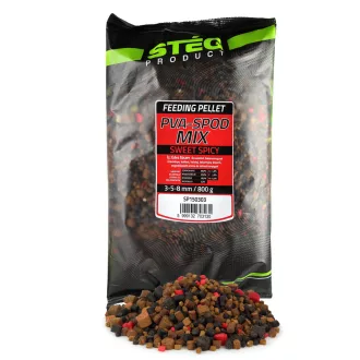   Stég Pva-spod Mix Sweet Spicy 3–5–8 mm PVA bag mix 800 g