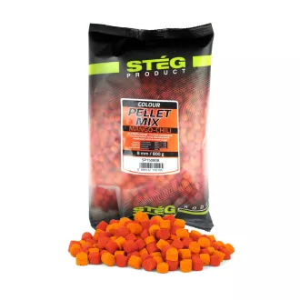 Stég Pellet Mix Mango-chili 8 mm 800 g etetőpellet