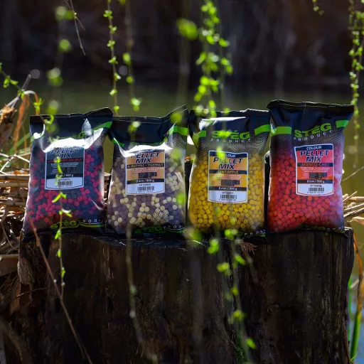 Stég Pellet Mix Mango-chili 8 mm 800 g etetőpellet