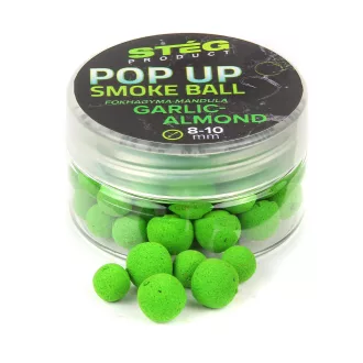 Stég Smoke Ball Garlic-almond 8–10 mm 10 g pop-up csali