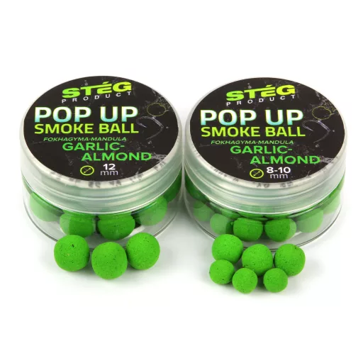 Stég Smoke Ball Garlic-almond 8–10 mm 10 g pop-up csali