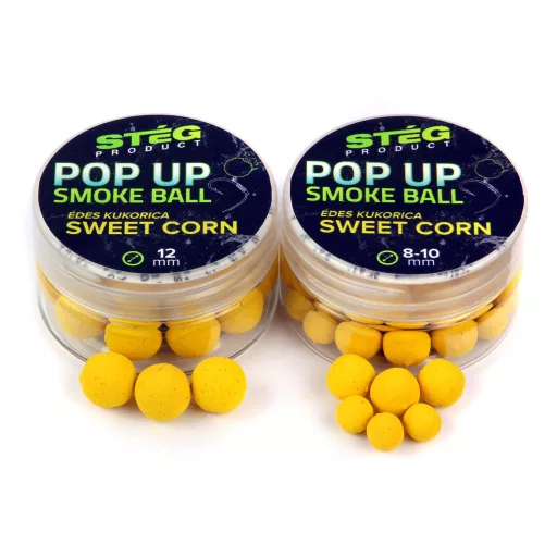 Stég Smoke Ball Sweet Corn 8–10 mm 10 g pop-up csali