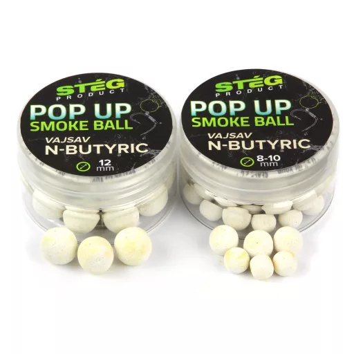 Stég Smoke Ball N-butyric 8–10 mm 10 g pop-up csali