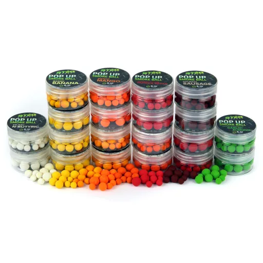 Stég Pop Up Smoke Ball 8-10mm 10g Strawberry