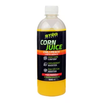Stég Corn Juice Chili-peach 500 ml folyékony aroma