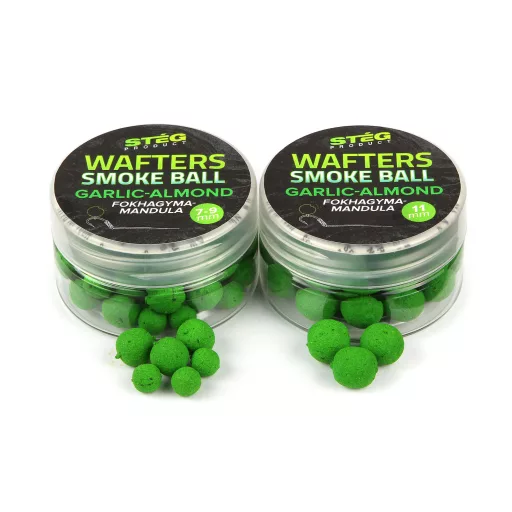 Stég Smoke Ball Garlic-almond 11 mm 15 g wafter csali