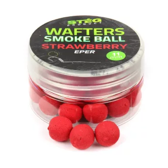 Stég Smoke Ball Strawberry 11 mm 15 g wafter csali