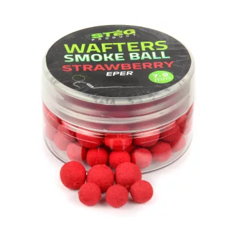 Stég Smoke Ball Strawberry 7–9 mm 15 g wafter csali