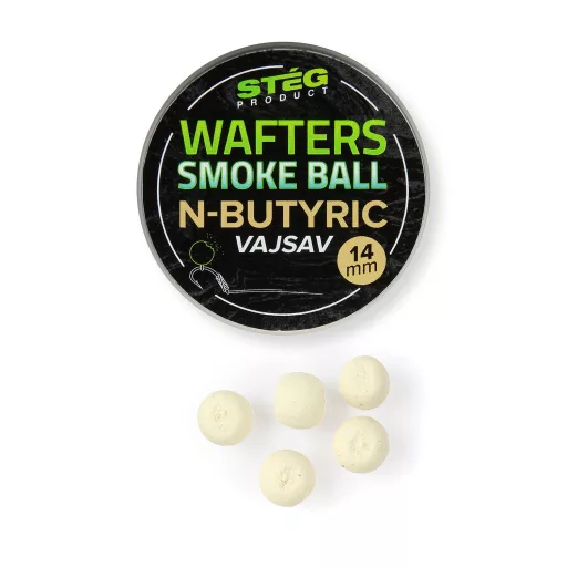 Stég Smoke Ball N-butryc Acid 14 mm 40 g wafter csali