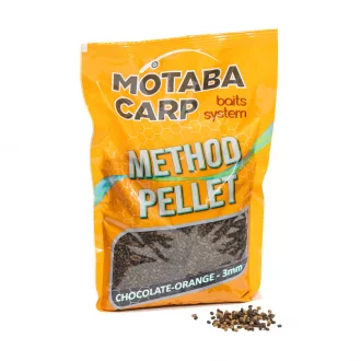 Motaba Carp Method Pellet Csoki-narancs 3 mm etetőpellet
