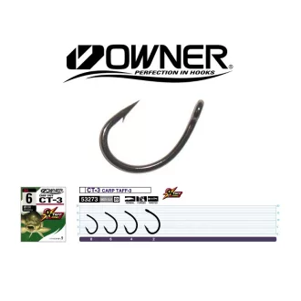 Owner Carp CT-3 53273 2-es bojlis szakállas horog