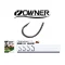 Owner Carp CT-3 53273 4-es bojlis szakállas horog