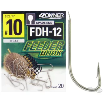Owner FDH-12 14-es lapkás horog 20 db/csomag