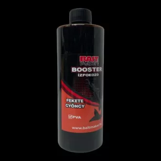   Bait Maker BaitMaker Booster Ízfokozó Fekete Gyöngy 500 ml folyékony aroma