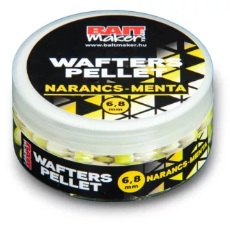   Bait Maker BaitMaker Pellet Narancs-menta 6,8 mm 30 g wafter csali