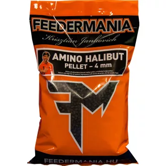 Feedermánia Amino Halibut 4 mm 800 g etetőpellet