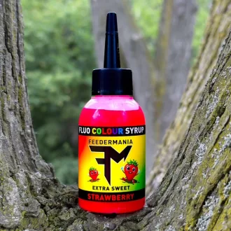 Feedermánia Fluo Colour Syrup Strawberry aromagél