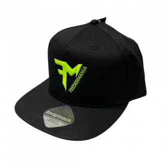 Feedermánia Snapback fekete-fluorzöld baseball sapka