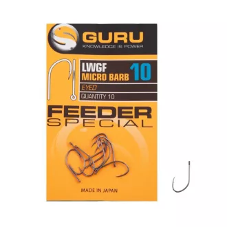   Guru LWG feeder Special 10-es füles szakállas horog 10 db/csomag