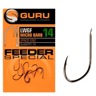   Guru feeder Special 14-es lapkás szakállas horog 10 db/csomag