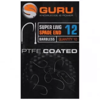   Guru Super LWG 14-es lapkás szakáll nélküli horog 10 db/csomag