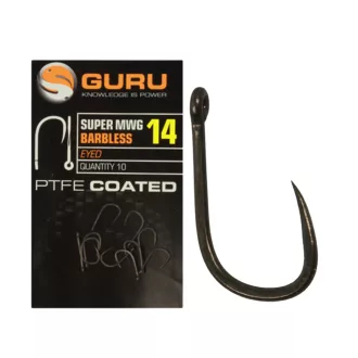   Guru Super MWG 10-es füles szakáll nélküli horog 10 db/csomag