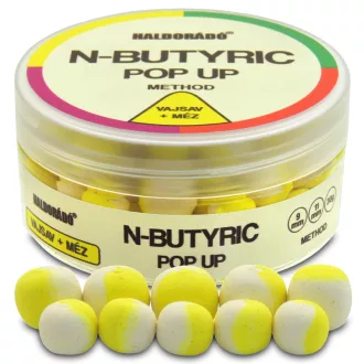   Haldorádó N-butyric Method Vajsav + Méz 9, 11 mm 30 g pop-up csali