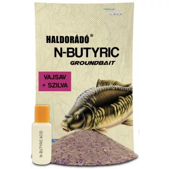   Haldorádó N-butyric Groundbait Vajsav + Szilva 800 g + 50 ml aroma etetőanyag