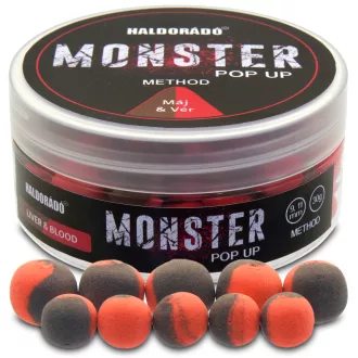   Haldorádó Monster Method Máj & Vér 9, 11 mm 30 g pop-up csali