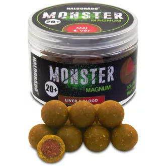 Haldorádó Monster Magnum 20+ Máj & Vér 80 g horogbojli