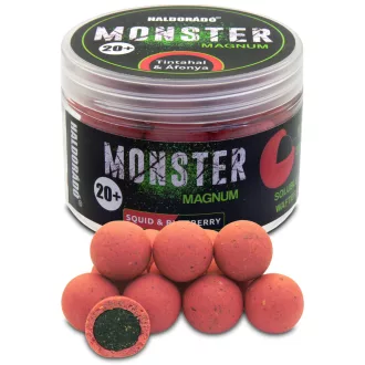   Haldorádó Monster Magnum 20+ Tintahal & Áfonya 80 g horogbojli