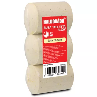  Haldorádó Busa Tabletta Slow Édes Tejszín busa tabletta 3 db