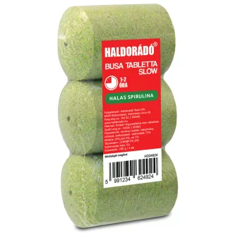   Haldorádó Busa Tabletta Slow Halas Spirulina busa tabletta 3 db