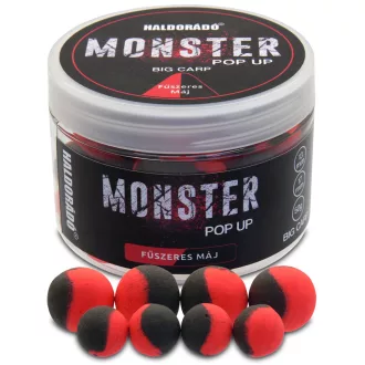   Haldorádó Monster Big Carp Fűszeres Máj 13, 17 mm 50 g pop-up csali