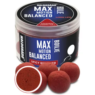   Haldorádó Max Motion Balanced Fűszeres Vörös Máj 20 mm 70 g horogbojli