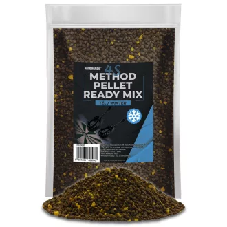   Haldorádó 4S Method Pellet Ready Mix Tél 600 g etetőpellet