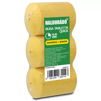   Haldorádó Busa Tabletta Quick Ananász Banán busa tabletta 3 db