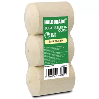   Haldorádó Busa Tabletta Quick Édes Tejszín busa tabletta 3 db