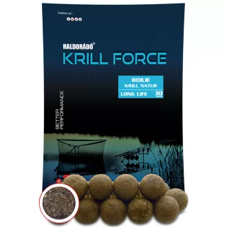   Haldorádó Krill Force Long Life Krill Natur 30 mm 700 g etetőbojli